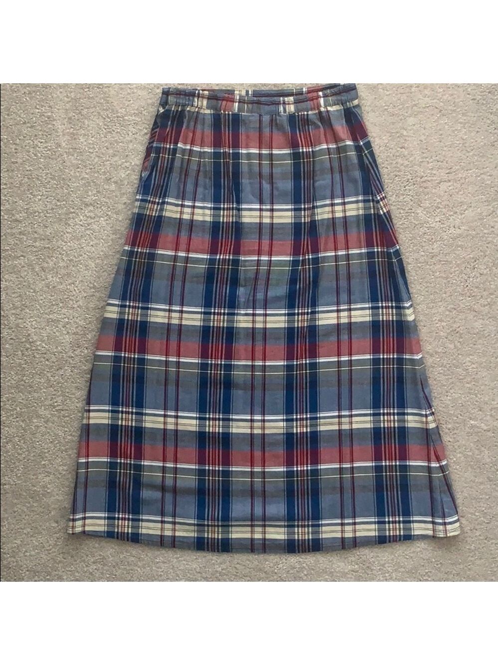 Talbots Petite Plaid Skirt - Picture 2 of 4